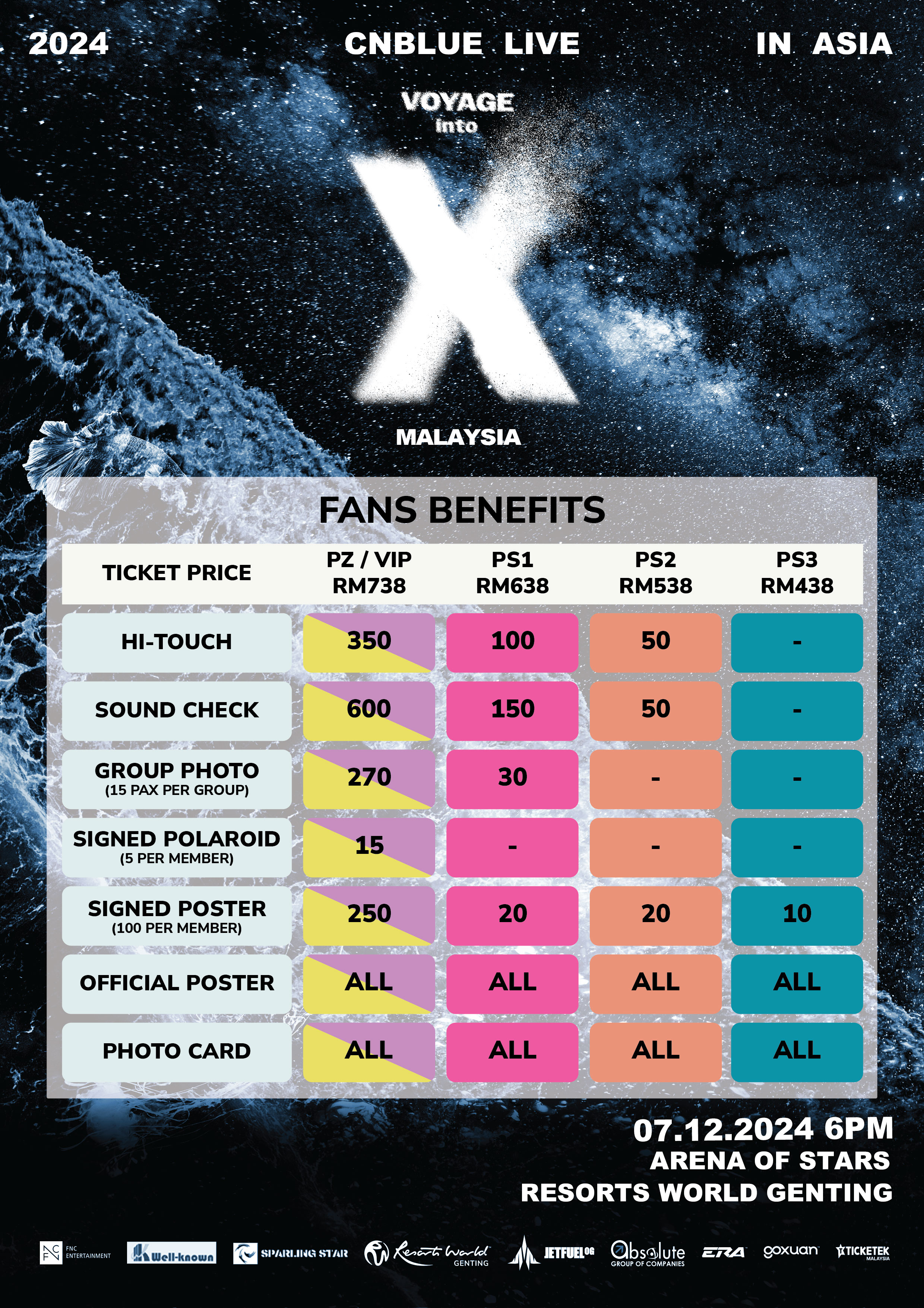 2024 CNBLUE LIVE IN ASIA : VOYAGE into X MALAYSIA | Resorts World Genting