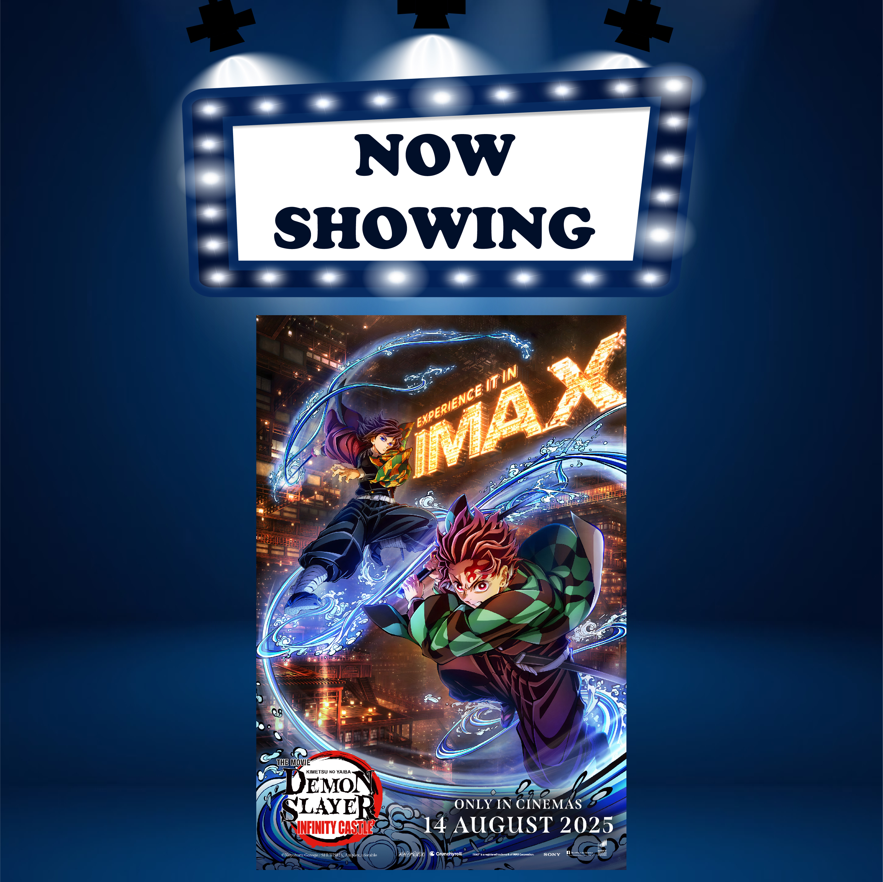 DEMON SLAYER: KIMETSU NO YAIBA INFINITY CASTLE《鬼灭之刃 无限城篇 第一章 猗窝座再来》 (16) (JAP 日语) (Animation 动画) (IMAX)