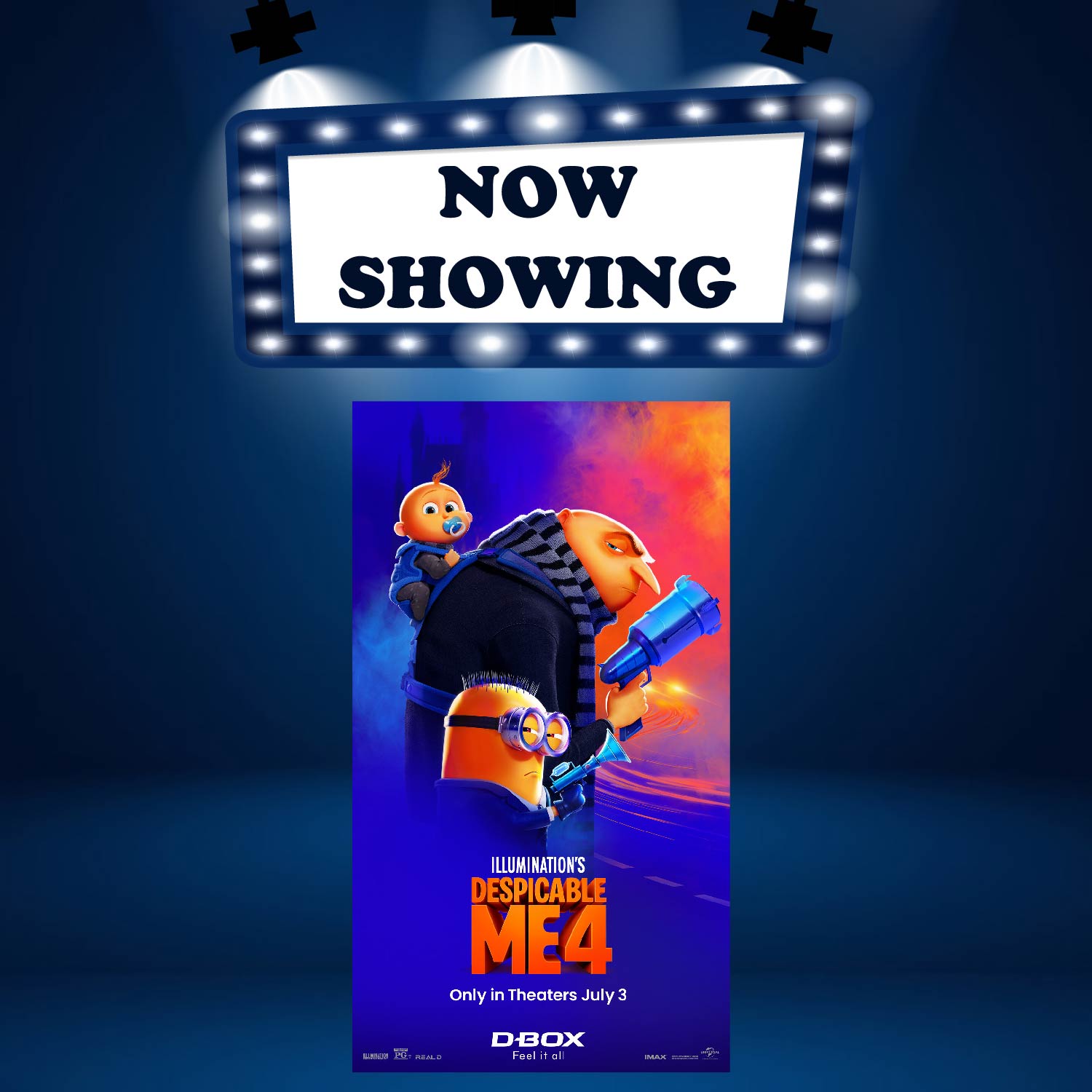 DESPICABLE ME 4神偷奶爸4 (P12) (ENG) (GOLD CLASS DBOX)