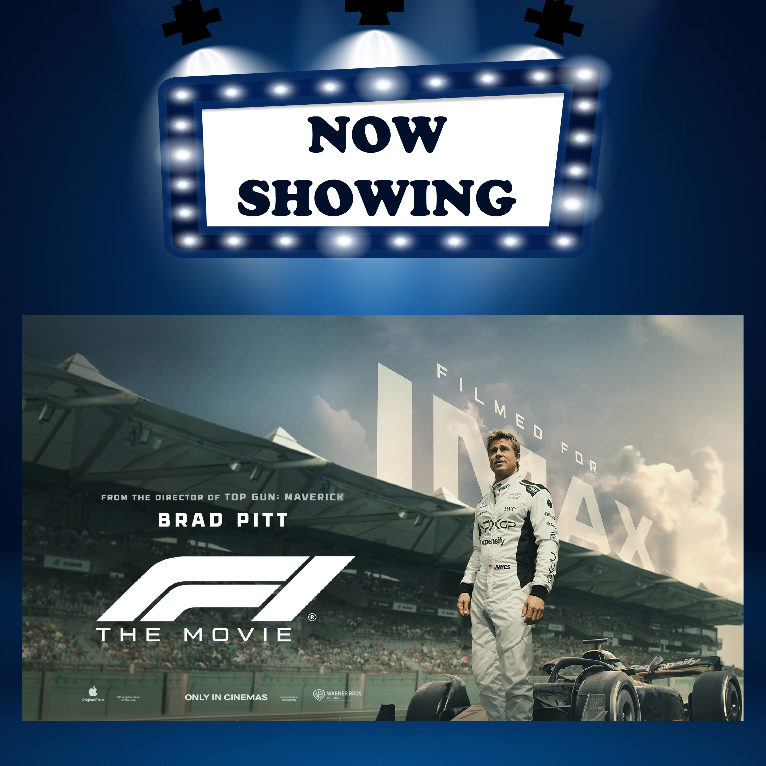 F1 THE MOVIE 《F1：赛道风云》IMAX (13) (ENG 英语)