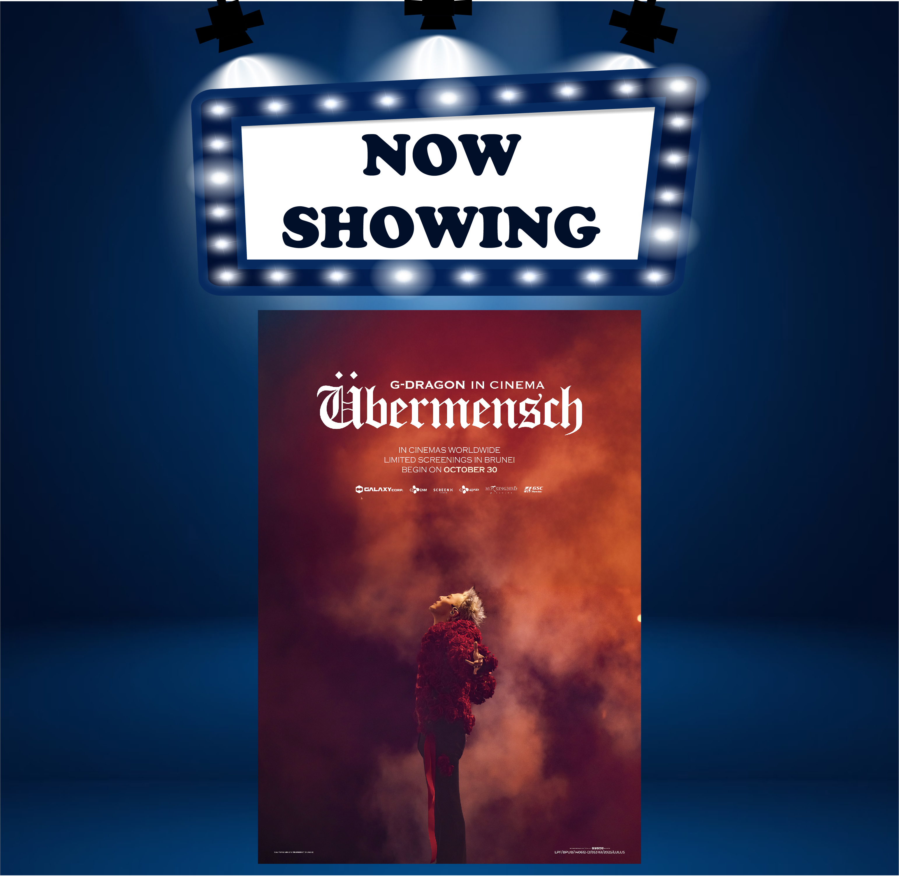 G-DRAGON IN CINEMA: UBERMENSCH 《权志龙全球巡演》(13) (KOR 韩语) (Concert 演唱会)