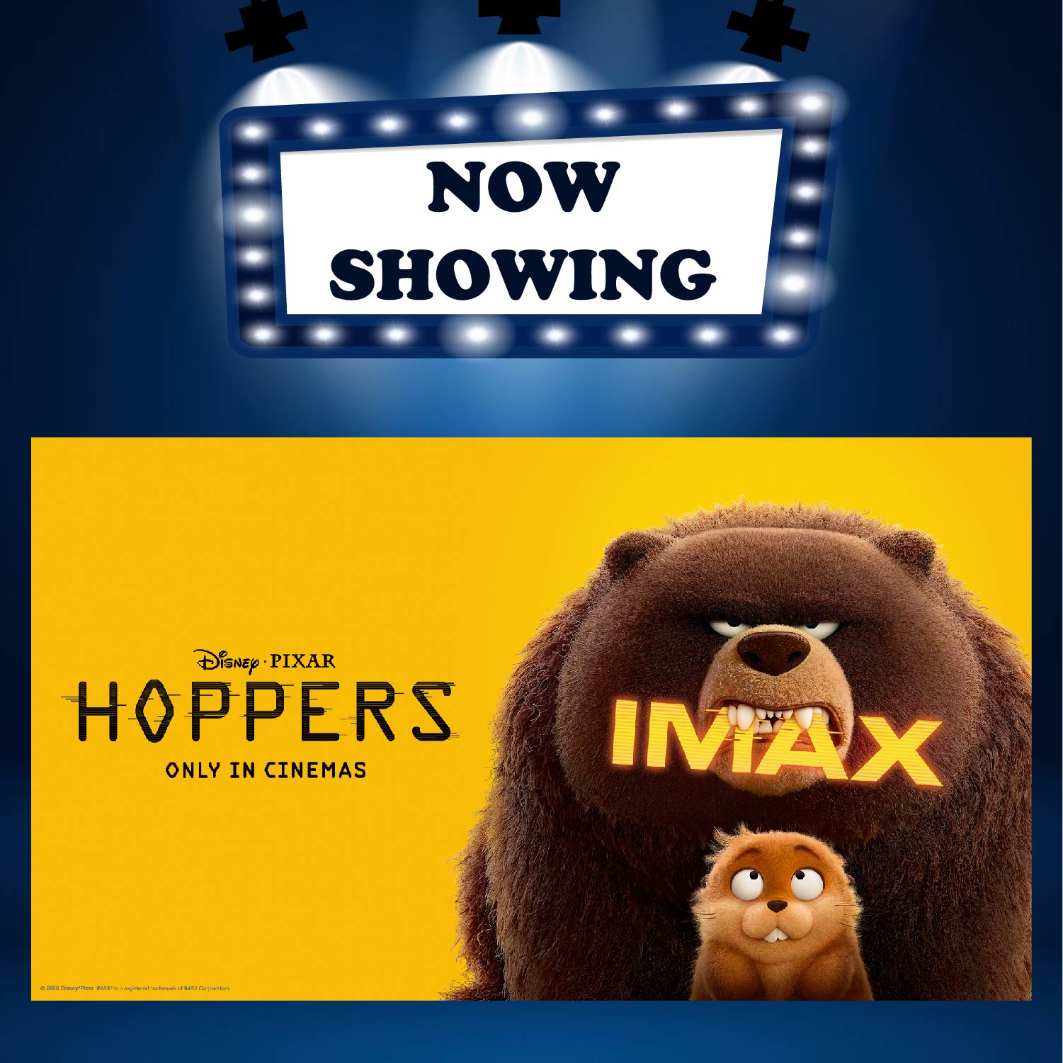 HOPPERS《河狸变身计划》IMAX (P12) (ENG 英语) (Animation 动画) 