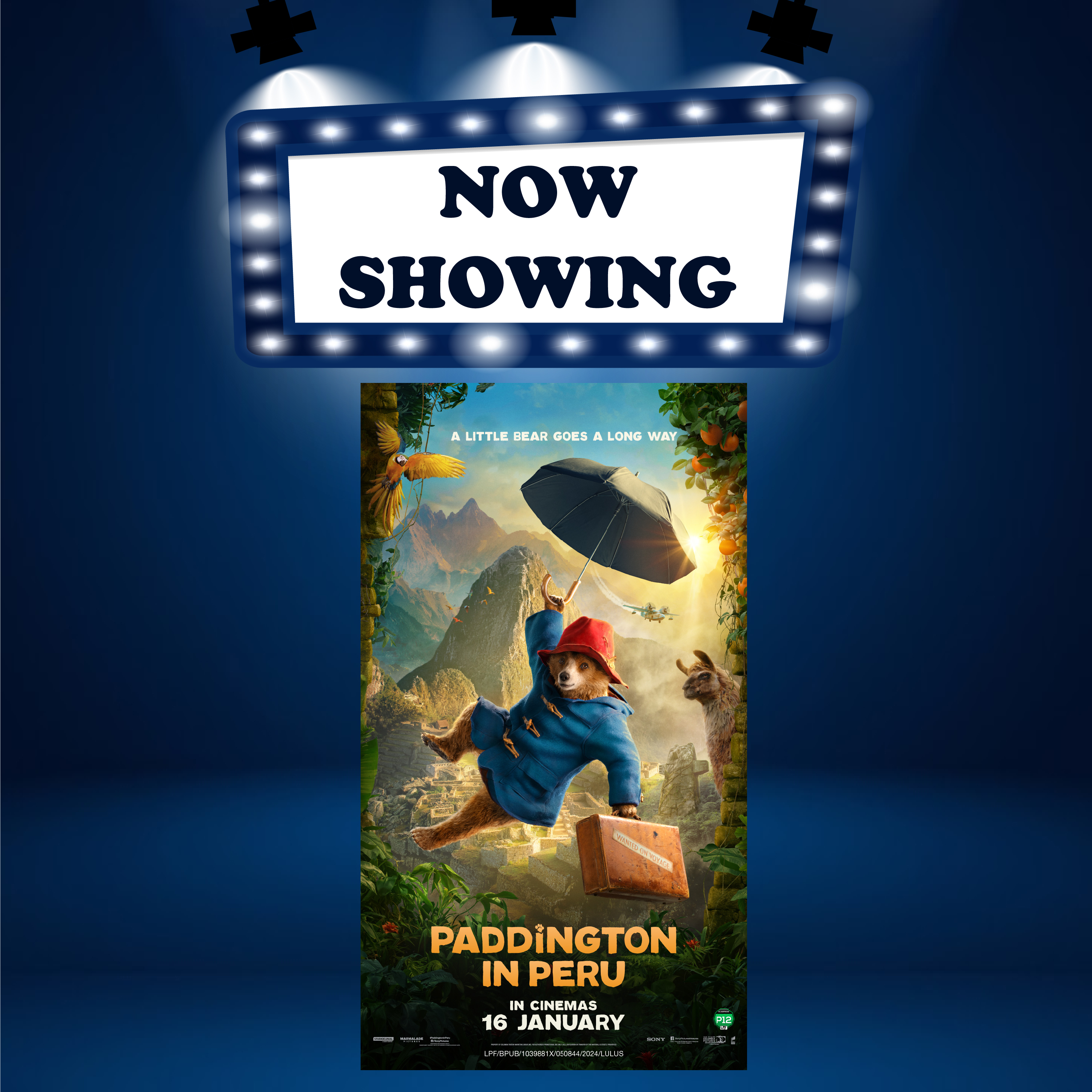 PADDINGTON IN PERU  帕丁顿熊3：秘鲁大冒险 (P12) (ENG英语)