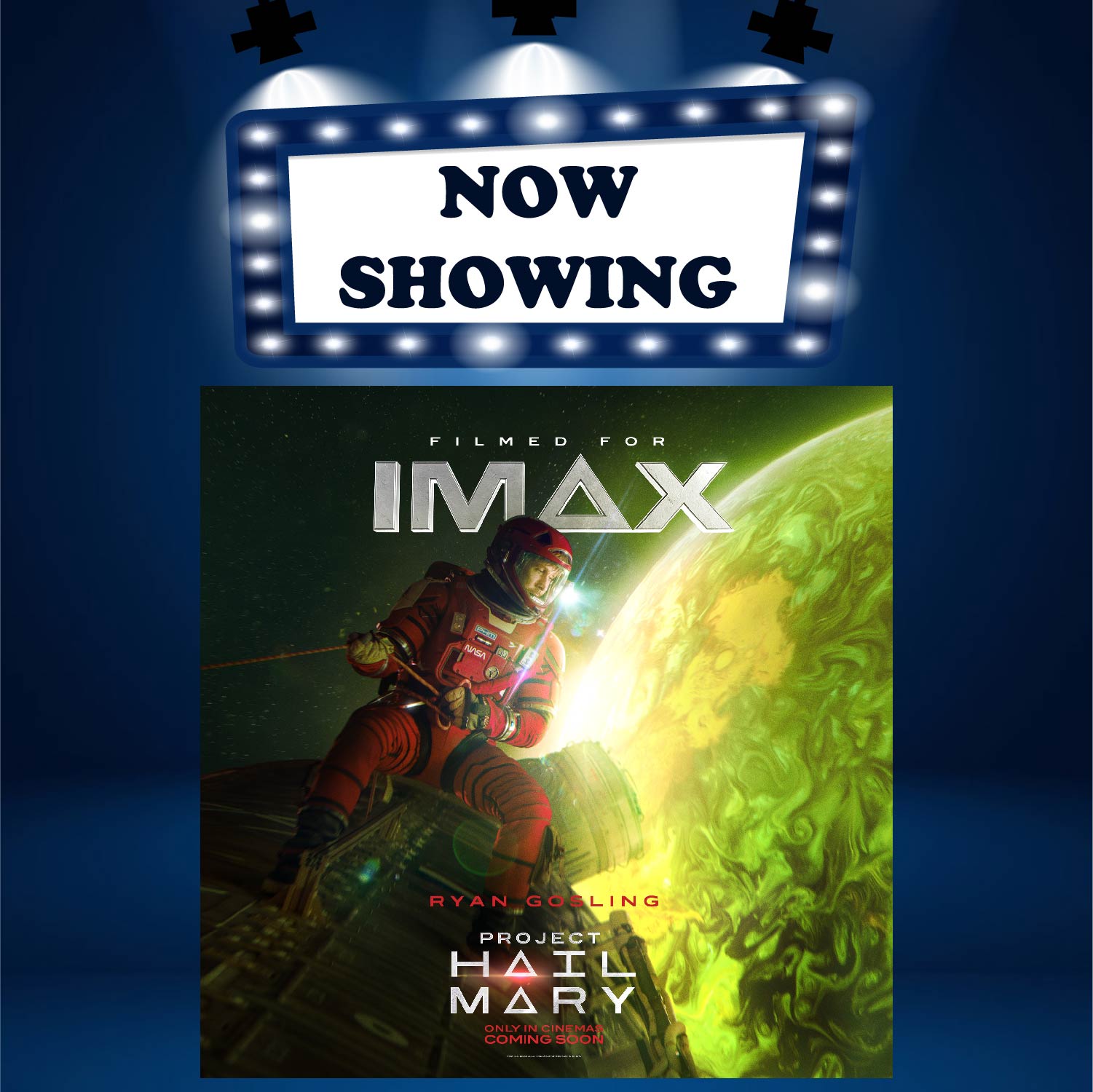 PROJECT HAIL MARY《挽救计划》IMAX (P12) (ENG 英语) (Sci-Fi 科幻)