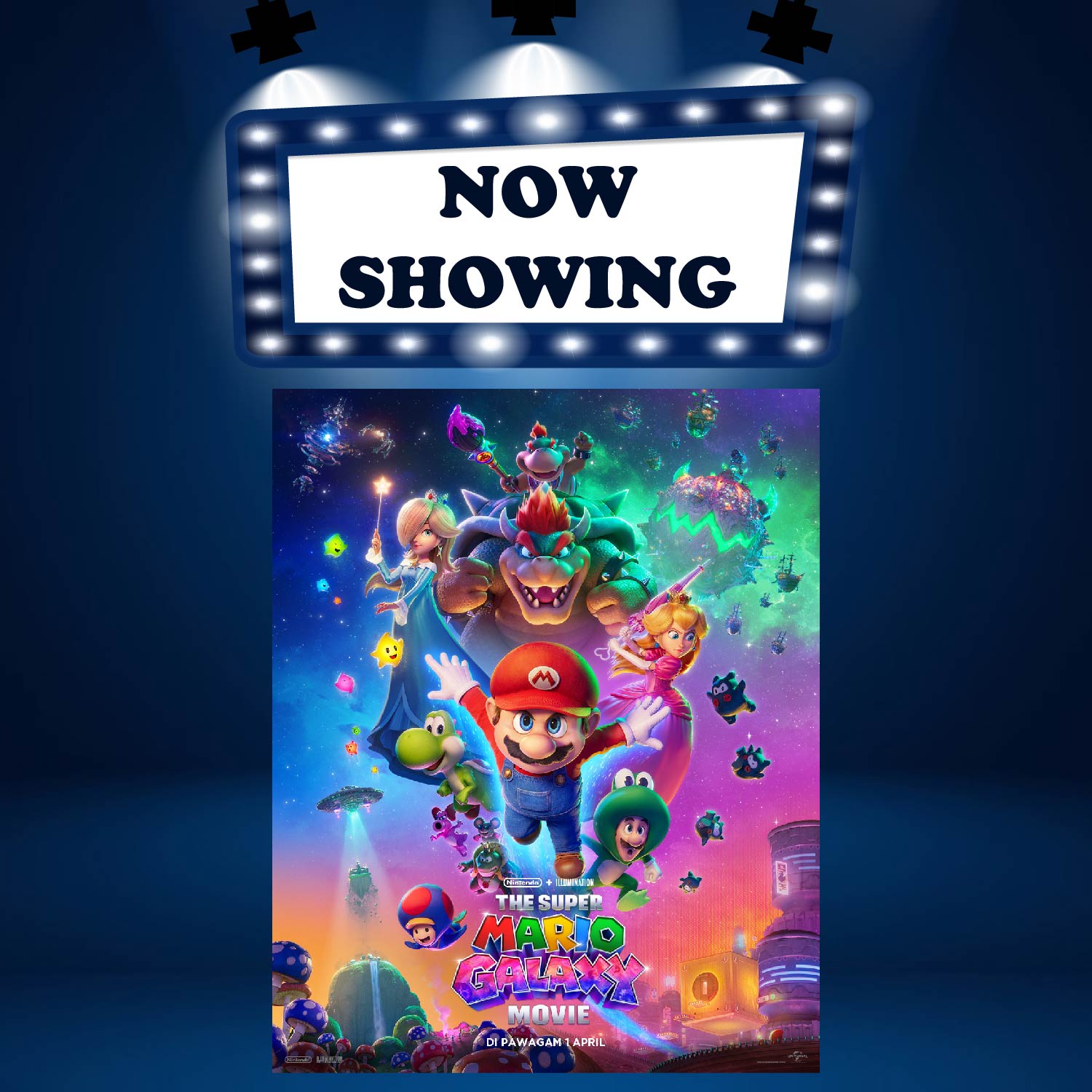 THE SUPER MARIO GALAXY MOVIE《超级马力欧银河大电影》(P12) (ENG 英语) (Animation 动画)