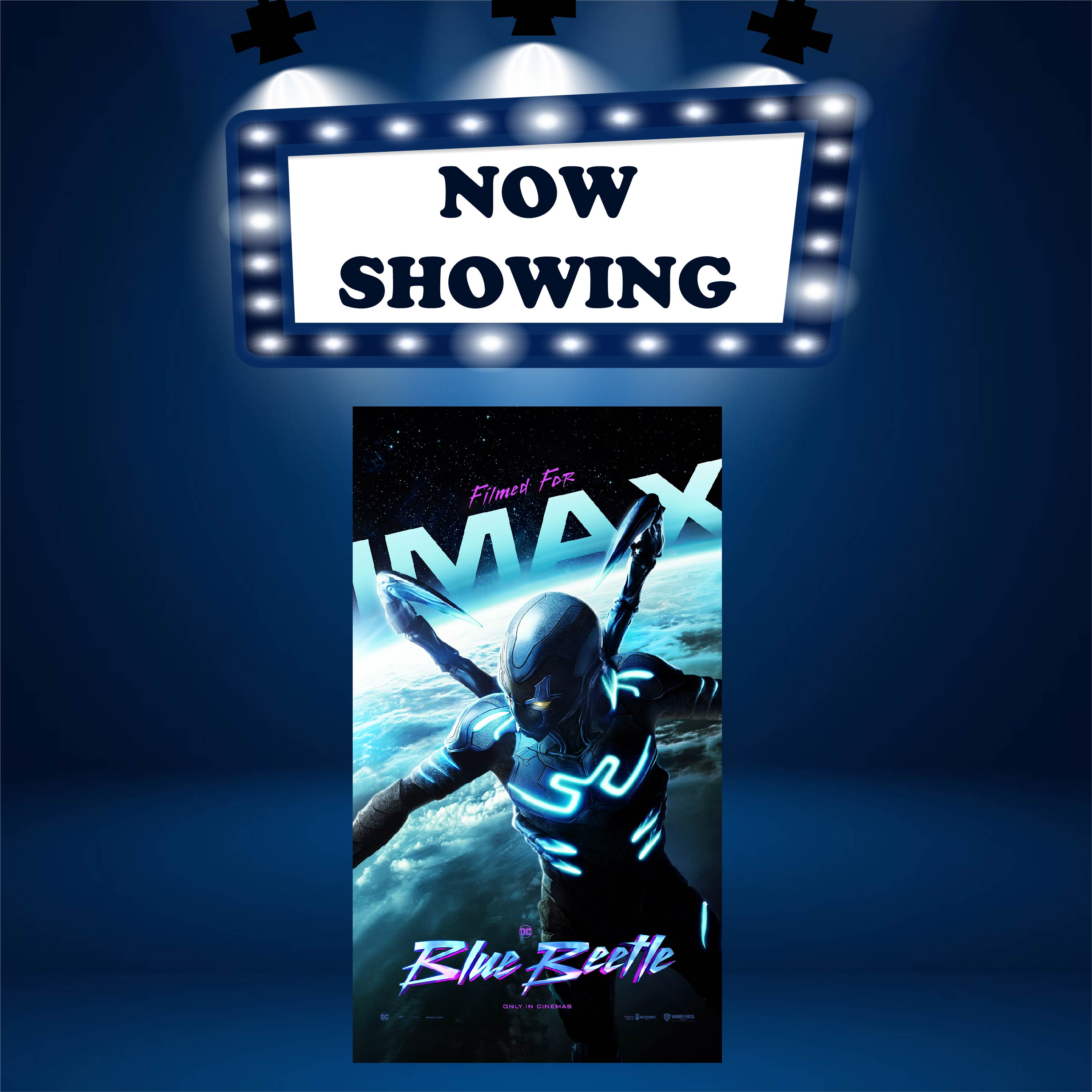 BLUE BEETLE (IMAX) (P12) (ENG)