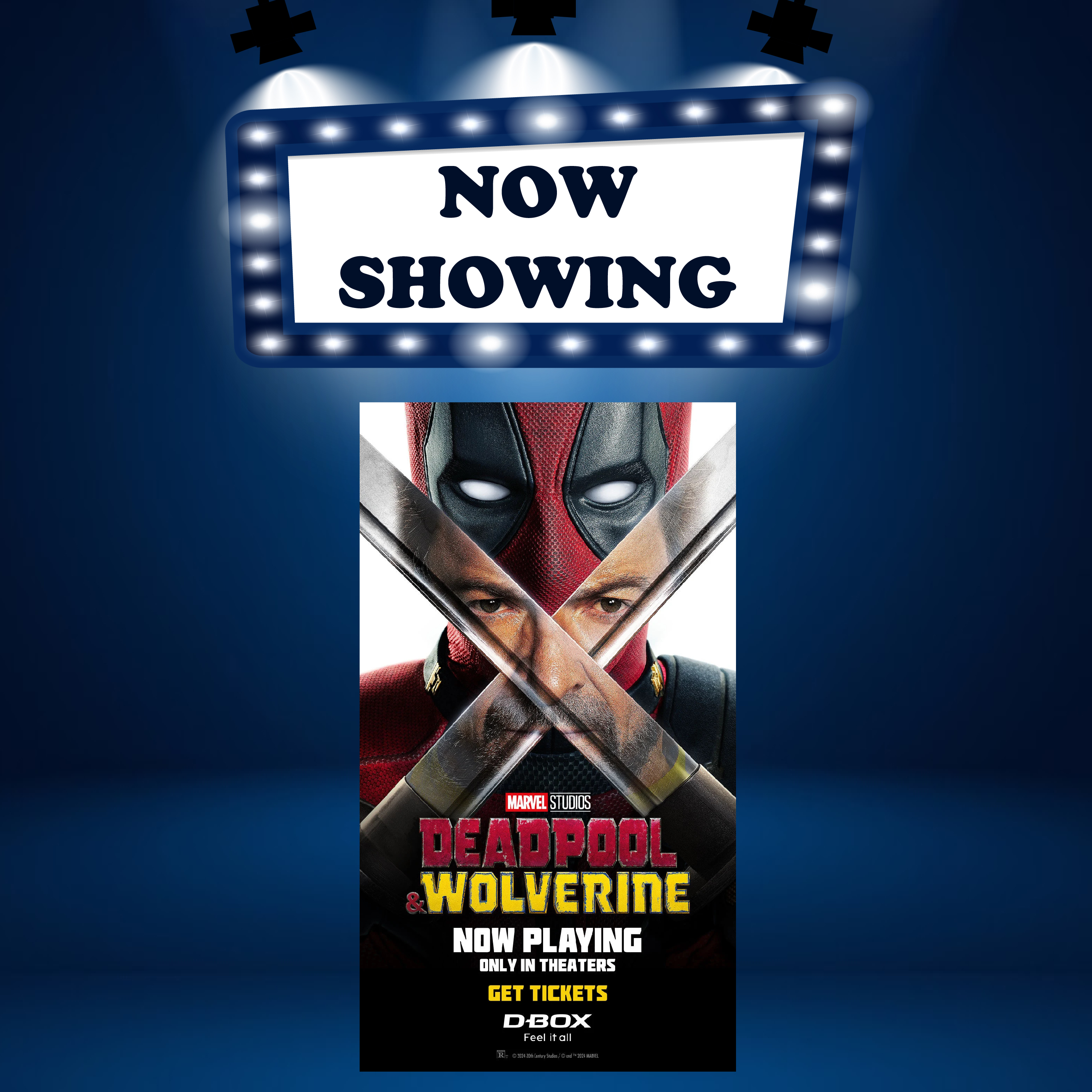 DEADPOOL & WOLVERINE 死侍与金刚狼 (18) (ENG) (GOLD CLASS DBOX)
