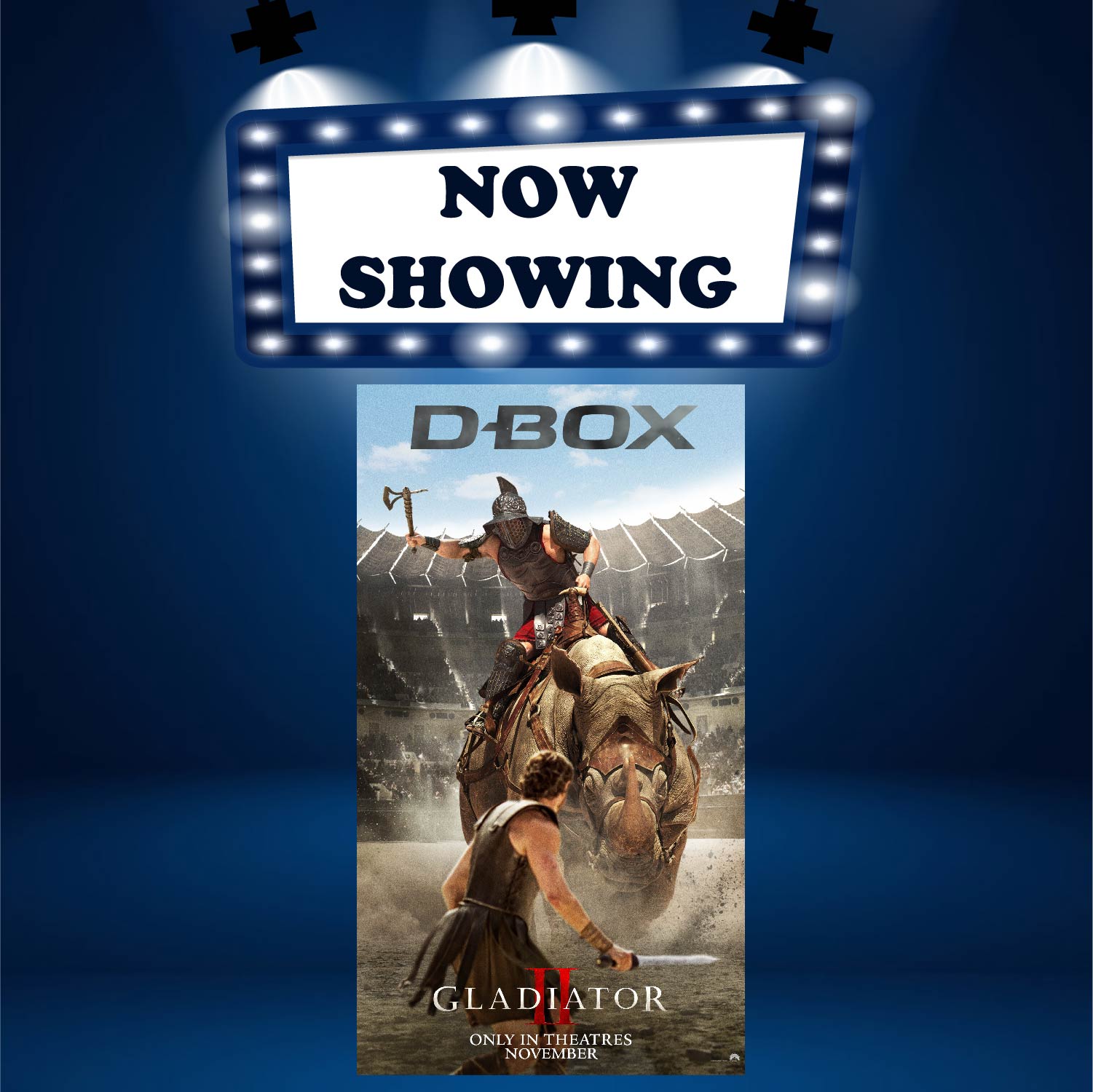 GLADIATOR 2 角斗士2 (16) (ENG) (GOLD CLASS DBOX)