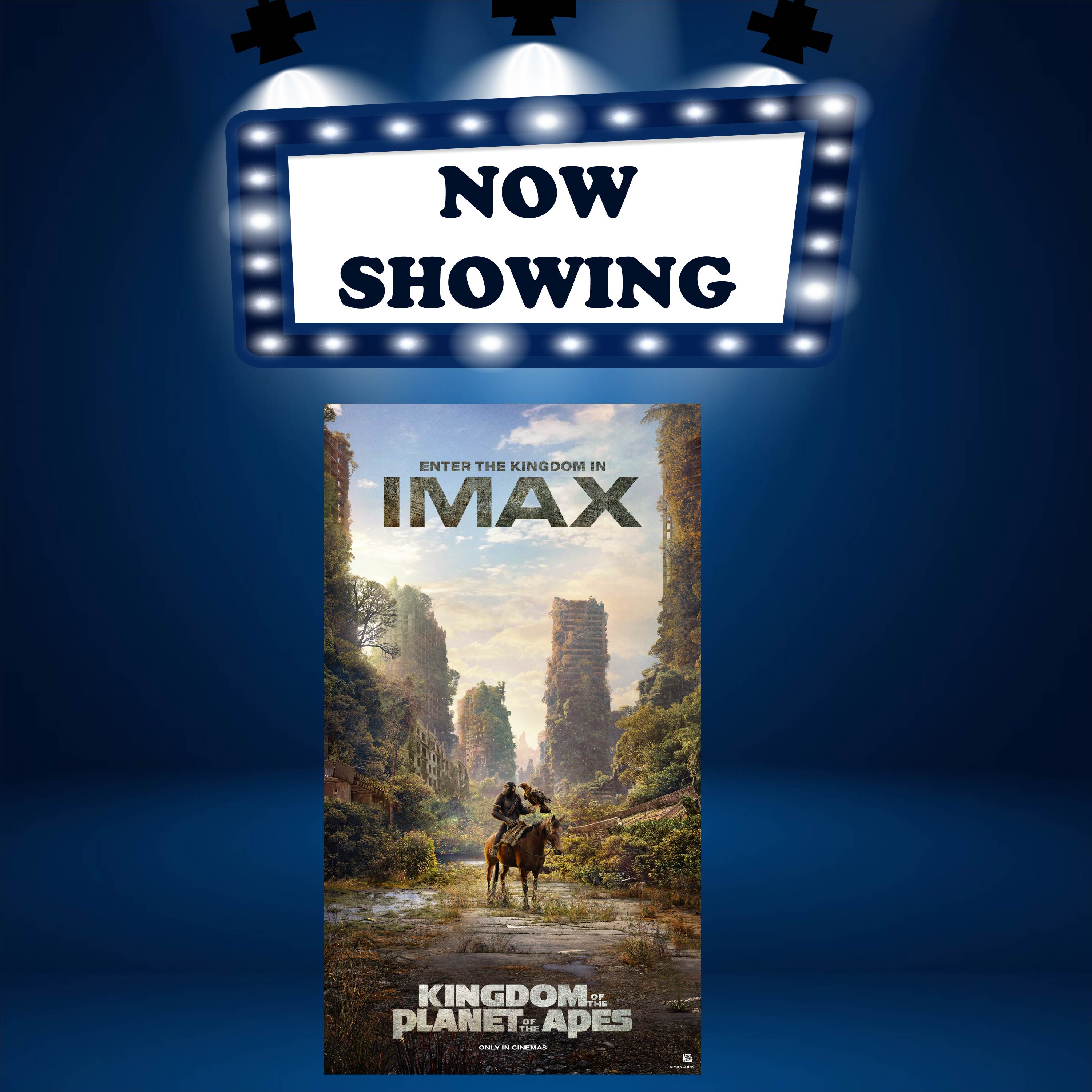 KINGDOM OF THE PLANET OF THE APES 猩球崛起：王国诞生 (13) (ENG) (IMAX)