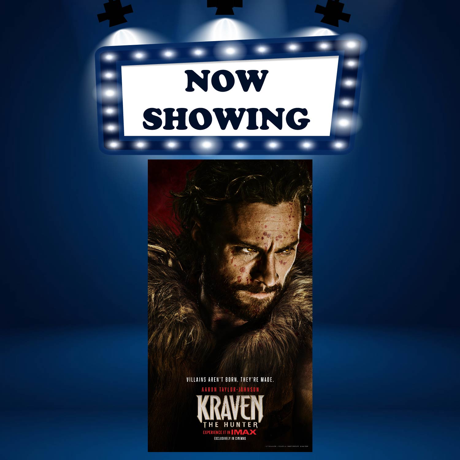 KRAVEN THE HUNTER 猎人克莱文 (16) (ENG) (IMAX)