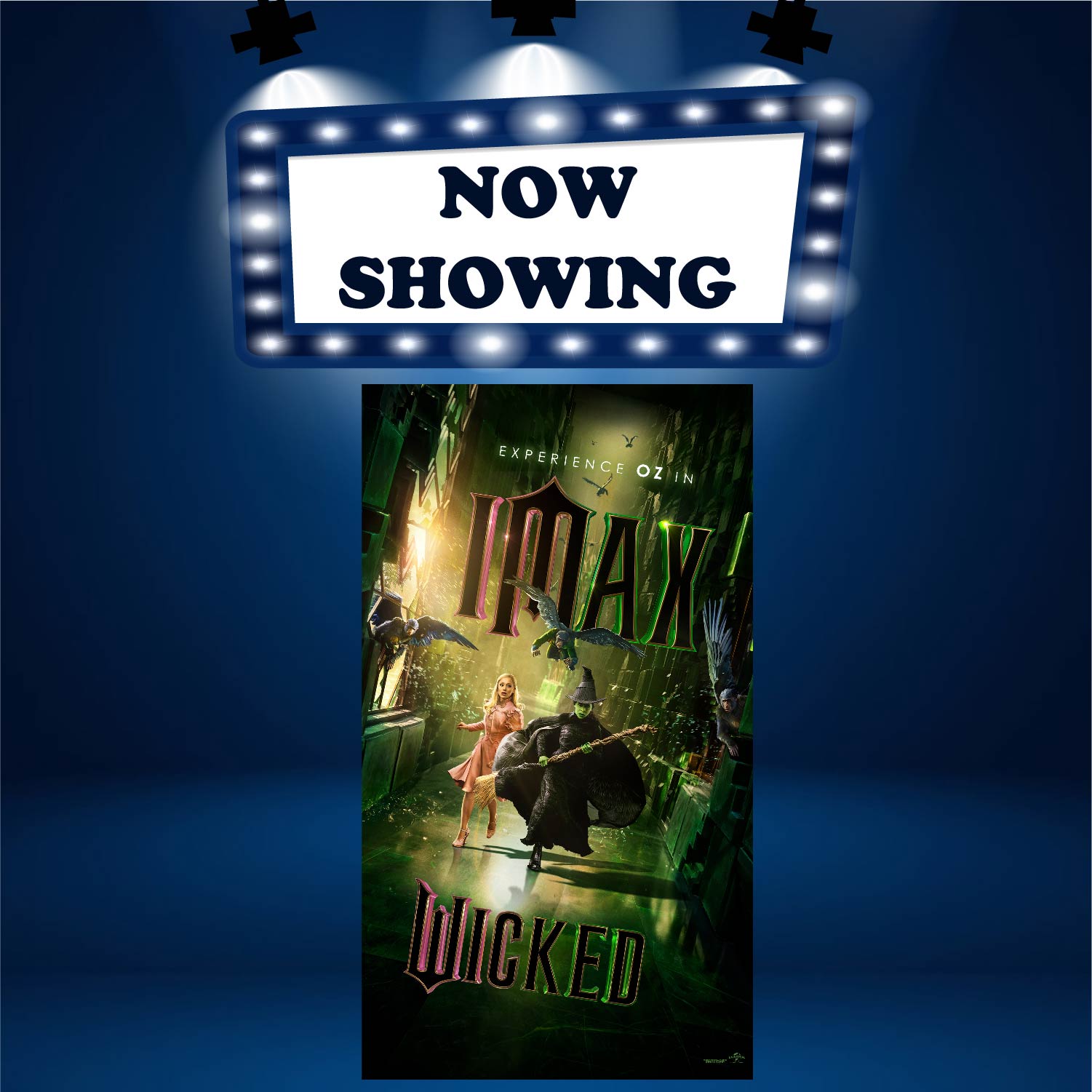 WICKED魔法坏女巫 (P12) (ENG) (IMAX)