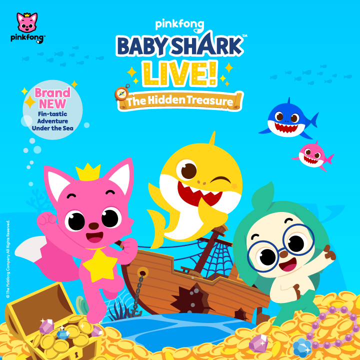 Pinkfong Baby Shark Live! The Hidden Treasure