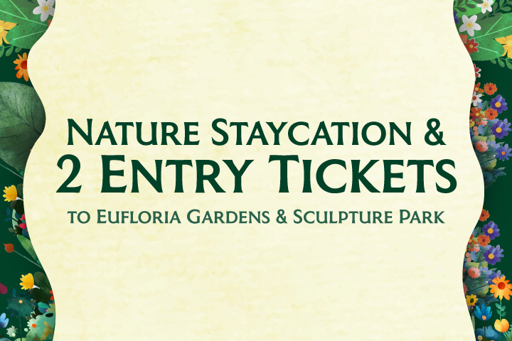 Staycation and two tickets package at eufloria 