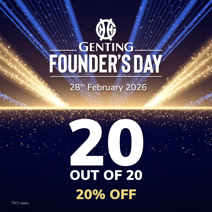 Keistimewaan Eksklusif Diskaun 20% 