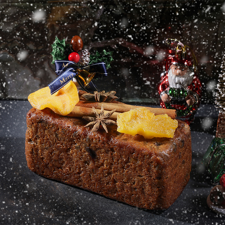 Brandy-infused Christmas Fruit Loaf