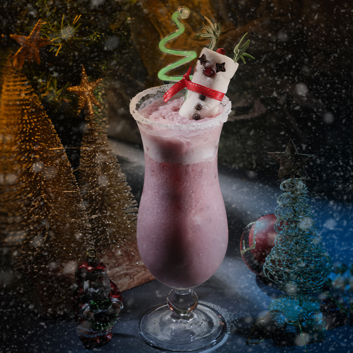 Frost Berry Sparkle Mocktail
