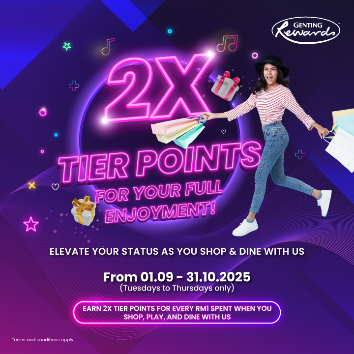 2X Tier Points, For Your Full Enjoyment!