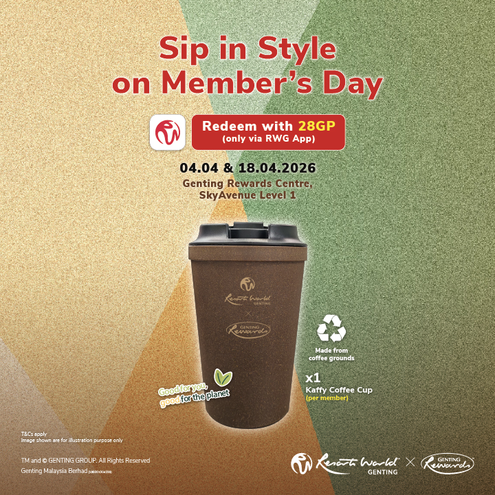 April Member’s Redemption - Kaffy Cup Special