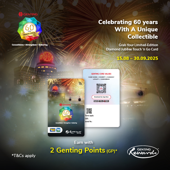 Raikan 60 Tahun Bersama Kami: Dapatkan Kad Touch ‘n Go Edisi Terhad Jubli Intan Ulang Tahun ke-60!