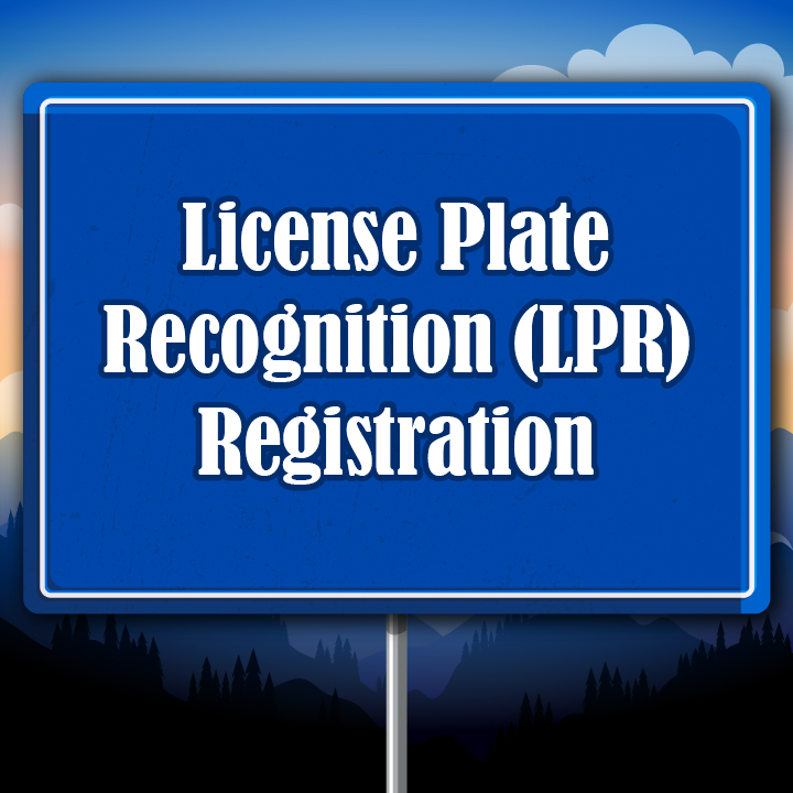 License Plate Registration (LPR) for Platinum Card Members