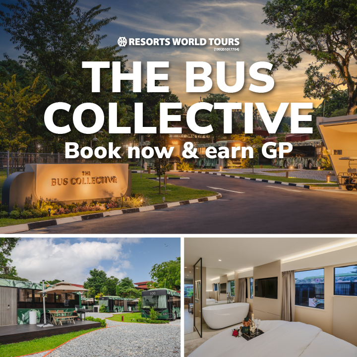 THE  BUS  COLLECTIVE Book now & earn GP