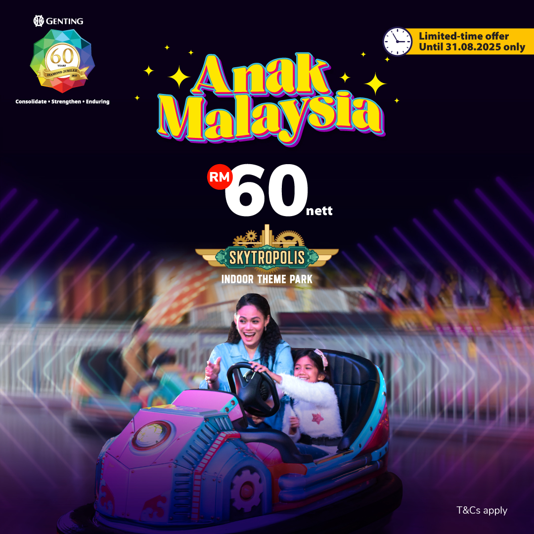 Diamond Jubilee Exclusive Skytropolis Indoor Theme Park Deal