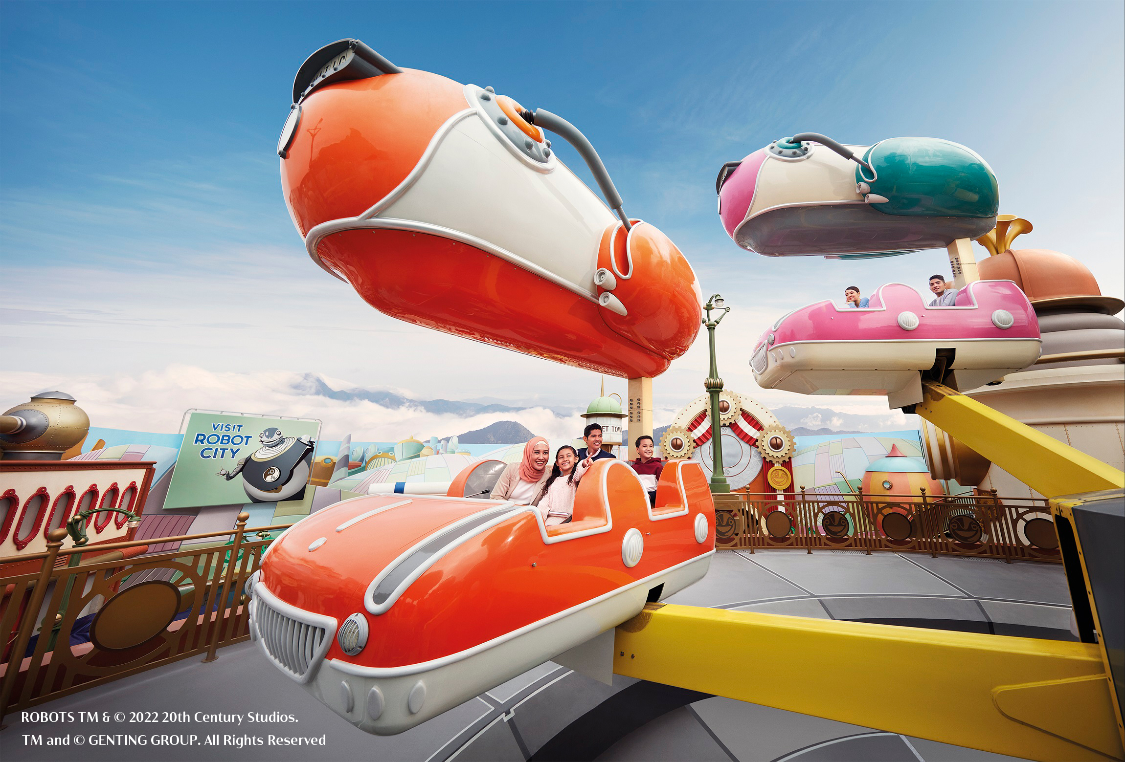 Robots Rivet Town Resorts World Genting