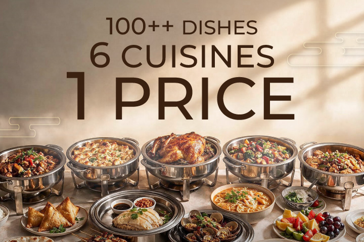  buffet pricing at Coffee Terrace