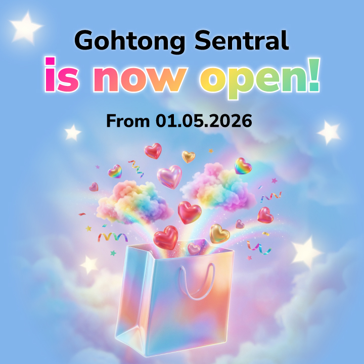 Gohtong Sentral is now open!
