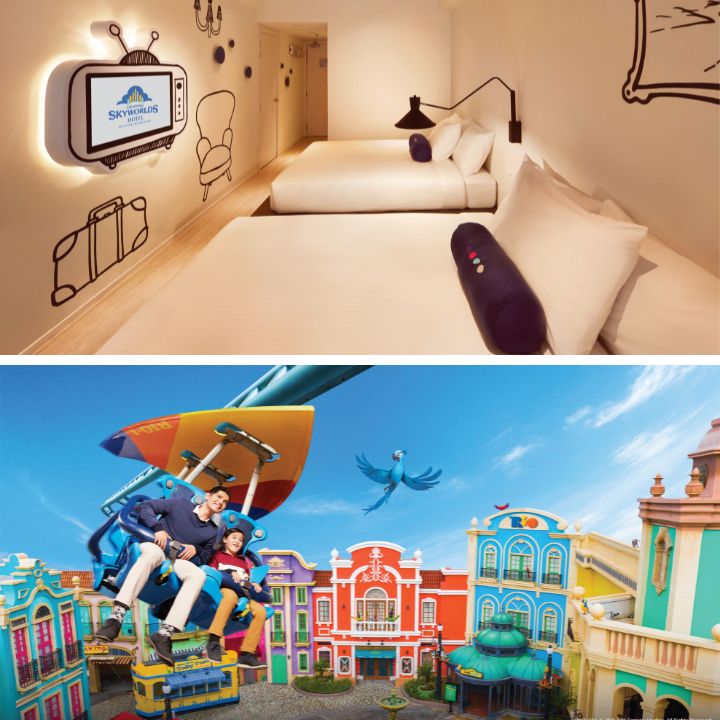 Genting SkyWorlds Hotel + Genting SkyWorlds Theme Park Combo 