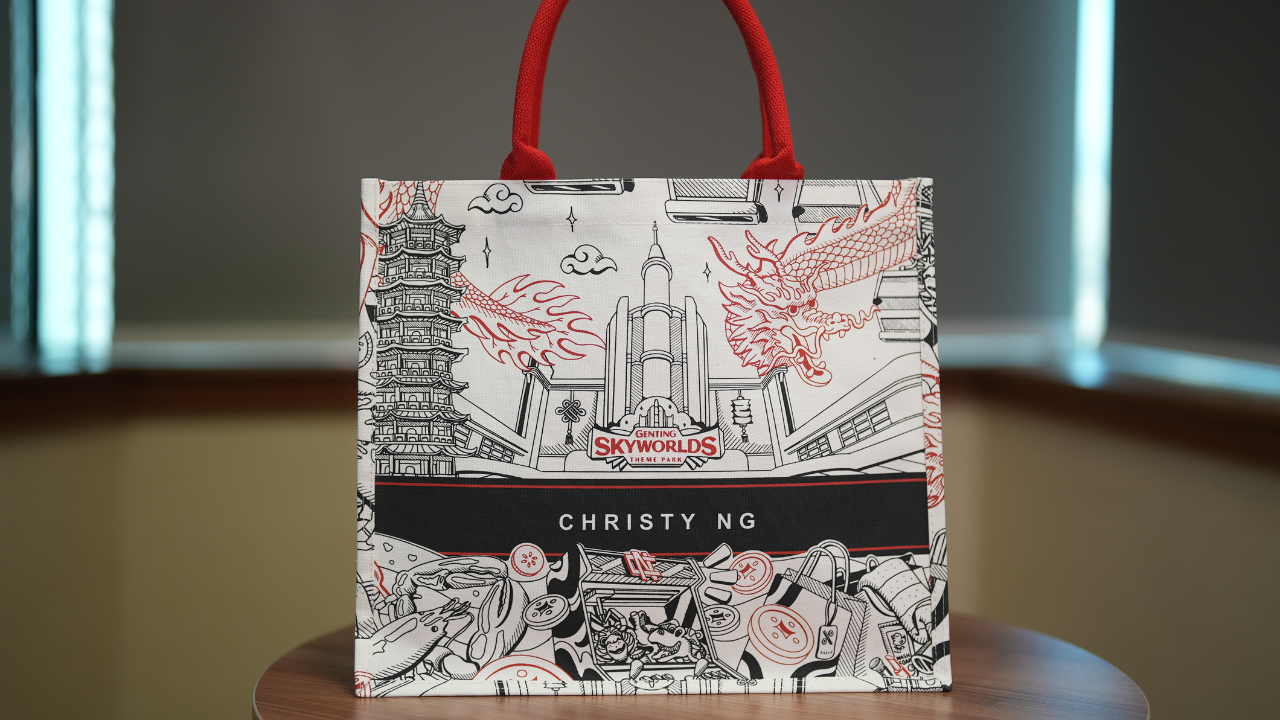 Take a Closer Look at the Limited Edition Resorts World Genting X Christy Ng bag Resorts World Genting