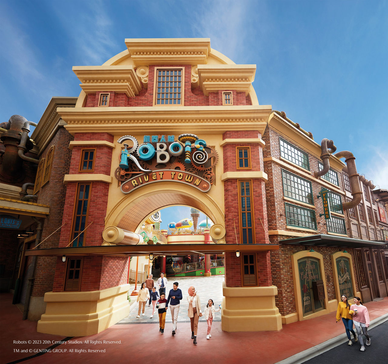 Robots Rivet Town Resorts World Genting